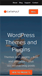 Mobile Screenshot of catapultthemes.com